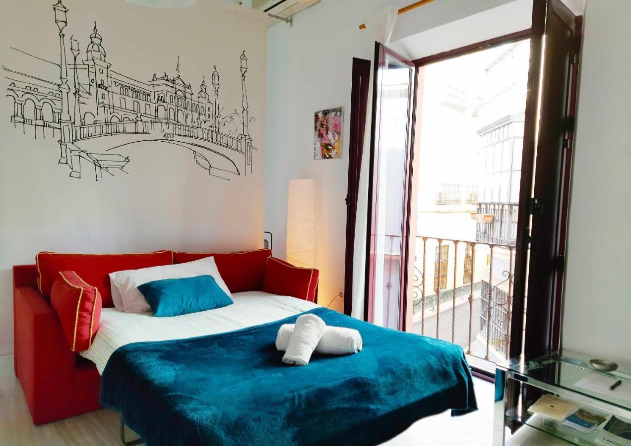 Lovely Center Apartments - Sunny Balcony Alfalfa Sevilla Buitenkant foto
